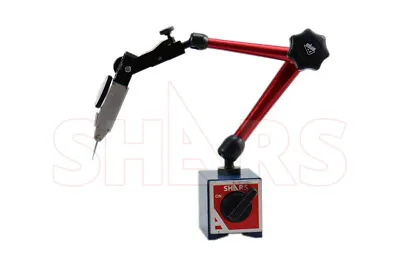 176Lbs Magnetic Base Holder Speed Fine Adjustment + .030 Dial Test Indicator P] • $59.95