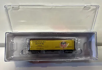 Intermountain N Scale Agar Packing Company R40-23 Refrigerator Car #305 • $10.99