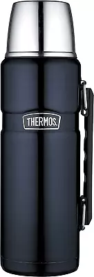 Thermos Stainless King Vacuum Insulated Flask 1.2L Midnight Blue SK2010MBAUS • $47.02
