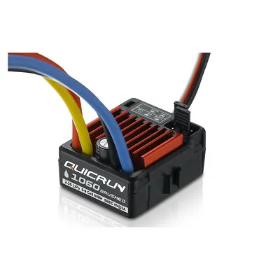 Hobbywing Quicrun Brushed 60A WP1060 Speed Controller ESC S-bec - Tamiya Plug • £29.99