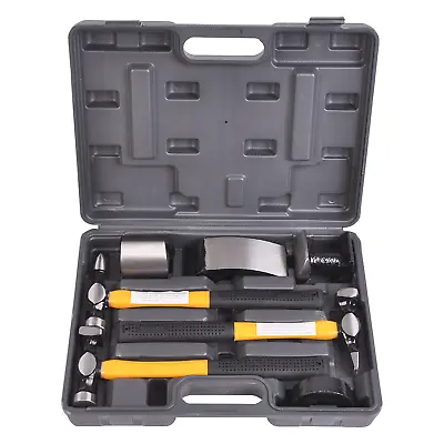 Auto Body Repair Shaping Tool Dent Hammer Fender Roller Fixer Remover Tool Set • $44.10
