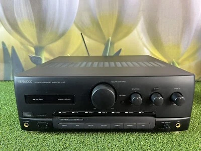 £69.99 • Buy Kenwood A-45 Stereo Integrated Amplifier Amp,Black,Vintage,Retro PHONO STAGE