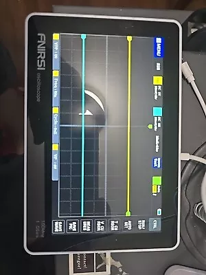 FNIRSI 1013D 7  Panel 2CH Oscilloscope 100MHz*2 Bandwidth Touching Screen • $139.99