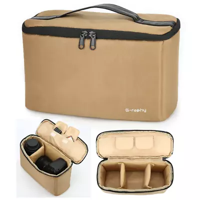 Waterproof Travel Camera Bag Backpack Case Rucksack For DSLR Sony Canon Camera • £11.99