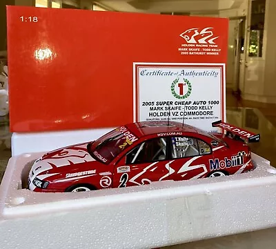 Biante 1:18 Holden VZ Commodore Skaife Kelly HRT 2005 Bathurst Winner Model RARE • $895