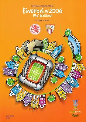 UEFA CUP FINAL 2006 Middlesbrough V Sevilla - Official Programme • £3.99