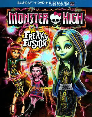Monster High Freaky Fusion (Blu-ray/DVD 2-Disc Set) & UV Digital Copy Brand New  • $9.79