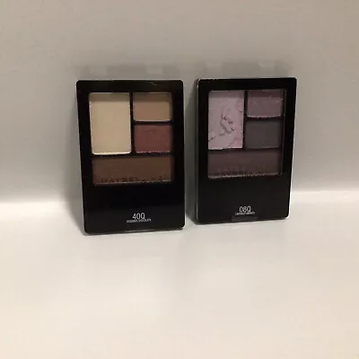 2 Pack: MAYBELLINE EXPERT WEAR Quad EYE SHADOWS • $12