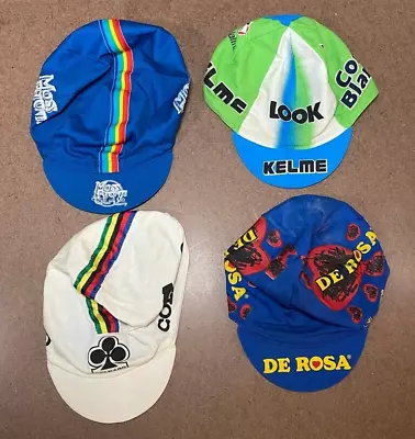 4 Vintage Cycling Caps • $49.99