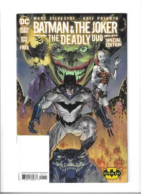 Batman & The Joker The Deadly Duo #1 Mark Silvestri Regular Cover DC Comics NM • $4.99