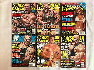 Muscular Development Magazine Lot Of 6 • $30