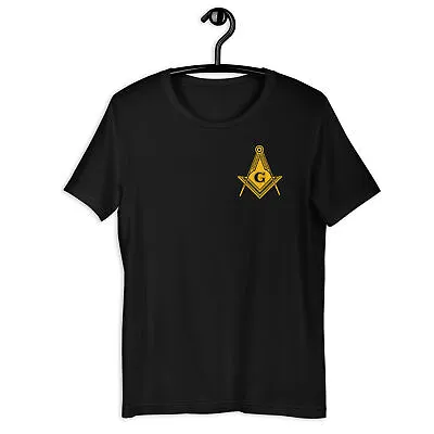 Masonic Chest Logo Unisex Tee New S-5XL Men & Women • $19.99