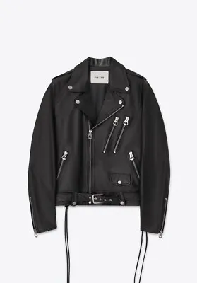 BLKDNM MOTO Jacket Size 48 Medium Calf BNWT • $599