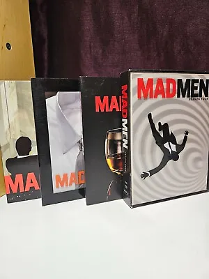 Mad Men Season 1-4 DVD Lot. Opened But Never Watched. • $18.28