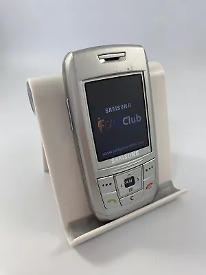 Samsung SGH-E250 Silver Virgin Media Network 10MB 2.0   0.3MP Mobile Slide Phone • £14.99