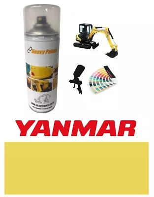 Yanmar Vio Yellow 2012 - Onwards Digger Paint Enamel Paint 400ml Aerosol • £22.99