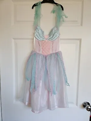 Fairy Costume/Fancy Play Dress Age 5-7. One Size Fits Most. Pink And Blue.  • £5.98