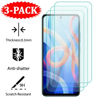 3x For Xiaomi Redmi Note 13 12 11 10 9S 9 9T Pro Tempered Glass Screen Protector • $6.99