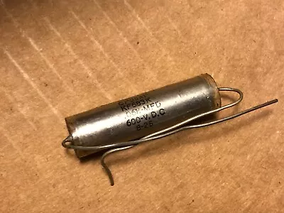 NOS Vintage West-Cap Vitamin Q Style .068 Uf 600v PIO Guitar Amp Capacitor • $10