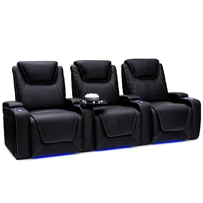 Seatcraft Pantheon Big & Tall Home Theater Seating Recliners Chair Couch • $1375