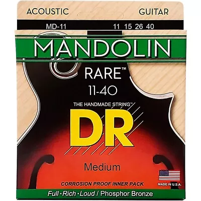 DR Strings Phosphor Bronze Medium Mandolin Strings • $8.99