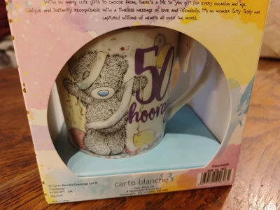 £3.99 • Buy With Love From Me To You 50th Birthday Mug Brand New In Orgianal Box