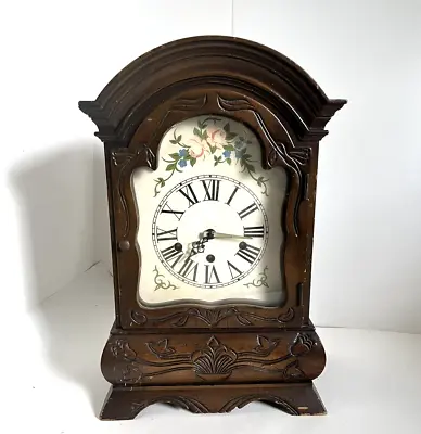 F. Mauthe Germany Colonial Mfg. Co. Shelf Table Cabinet Clock • $299