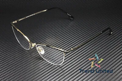 VERSACE VE1261B 1457 Black Pale Gold Demo Lens 54 Mm Women's Eyeglasses • $88.99