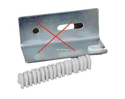£2.89 • Buy 10 Radiator Packer Plastic Anti-Vibration Insert Compact Radiator Bracket Packer