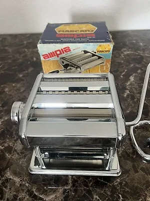 Vintage Marcato 150 Pasta Maker Made In Italy With Original Box. Great Shape. • $24.99