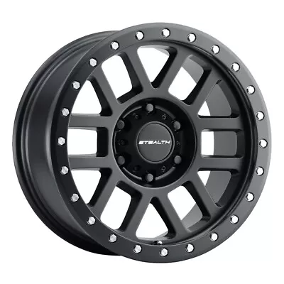 U.S. WHEEL Alum Stealth (Series 772) Sim Beadlock 17X8.5 5X139.7 0 Blk (Qty 1) • $248.38