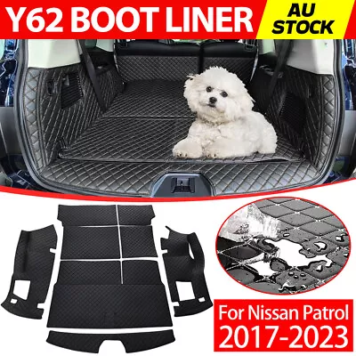 Custom Made Trunk Mat Boot Liner Protector Fit For Nissan Patrol Y62 2017-2023 • $148.95