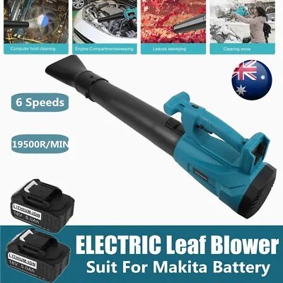 18V Cordless Garden Leaf Dust Blower Handheld For Makita With 2Battery & Charger • $79.99