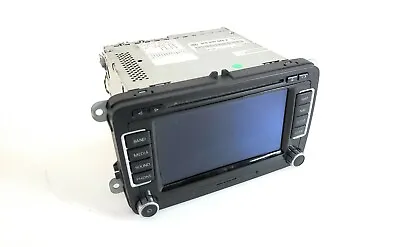 06-15 Volkswagen RNS510 Touch Screen Navigation Receiver Radio Head Unit 3387 • $476.99