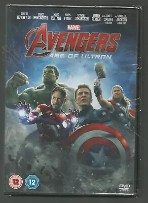 AVENGERS AGE OF ULTRON - Sealed/new UK REGION 2 DVD - Marvel - Robert Downey Jr. • £3.19