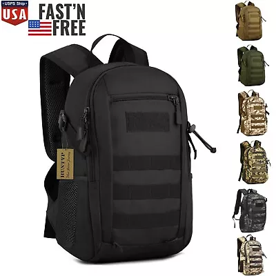 Mens Military Tactical Backpack Army Molle Bag Rucksack 3 Day Assault Pack  • £17.29