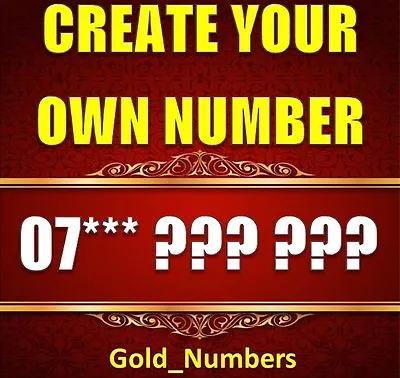 Easy Gold Special Mobile Number Golden Diamond Platinum Vip Mobile Sim Card • £34.99