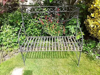 Garden Metal/Steel Lightweight Bench • £20