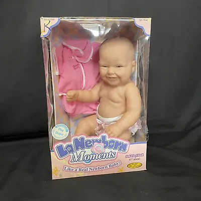 RARE Berenguer 2001 La Newborn Moments Baby Girl Doll 17” • $62.99