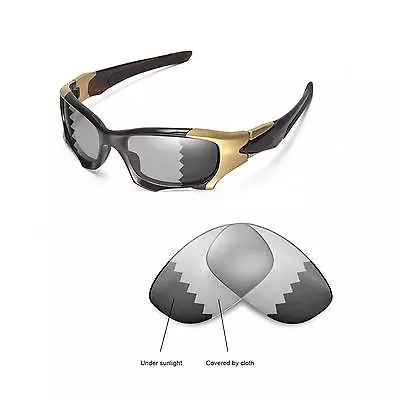 New Walleva Polarized Transition Replacement Lenses For Oakley PIT BOSS II • £37.14