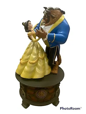 $178.94 • Buy Disney Parks Beauty And The Beast Musical Figure Figurine Belle Beast NEW W/Box