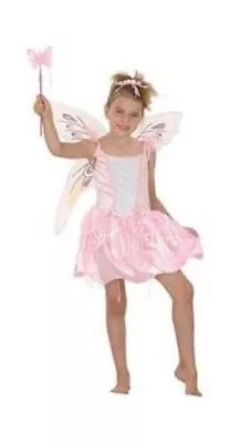 Girls Fairy Costume - Pink • £9.49