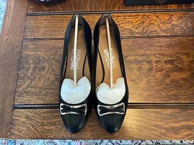 Salvatore Ferragamo Womens Shoes- New In Box Never Worn- Style Blanda Sz 10C • $225