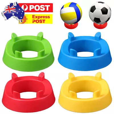 Ball Stand Holder Display Organizer For Rugby Basketball Bowling Football Soccer • $9.95