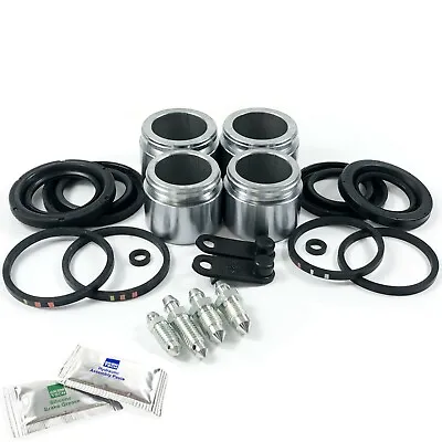 Front Brake Caliper Repair Kit Piston Fit: Bmw 8 Series E31 90-99 4 Pot Scr0061h • $71.94