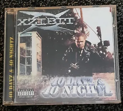 Xzibit - 40 Dayz & 40 Nightz CD Album 1998 Loud Records • £2