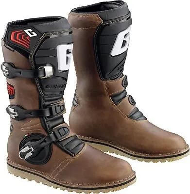 Gaerne 2522-013-011 Balance Motorcycle Boots 11 Oiled Brown • $343.60