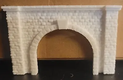 Single Track Cut Stone Tunnel Portal - 3D Printed N Scale Model Train Layout • $12.99