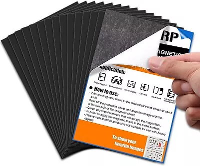 15 Pack Magnetic Sheet With Adhesive Displate Replacement Magnets Backing • $7.43