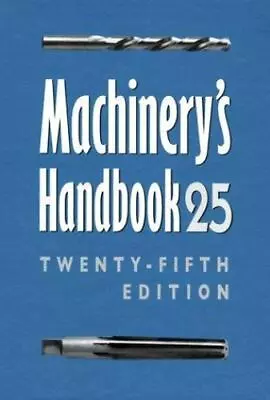 Machinery's Handbook Oberg Erik Acceptable Book • $30.97